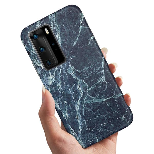 Huawei P40 Pro - Cover/Mobilcover Marmor