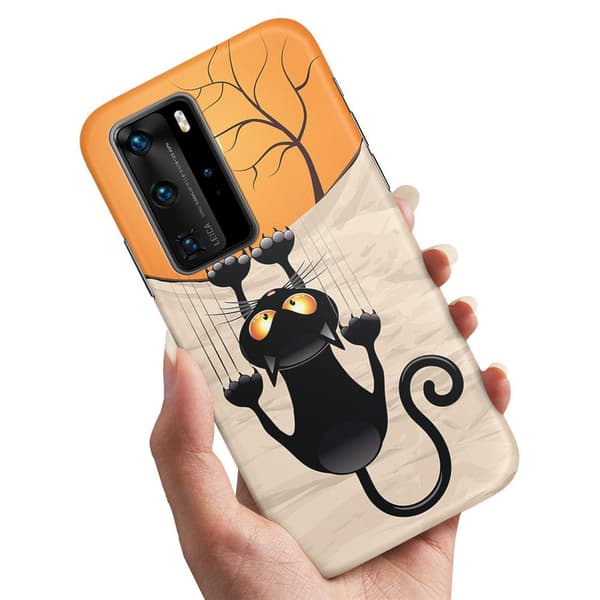 Huawei P40 Pro - Cover/Mobilcover Kløekat