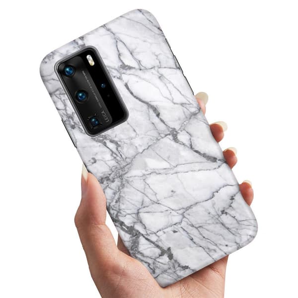 Huawei P40 Pro - Deksel/Mobildeksel Marmor