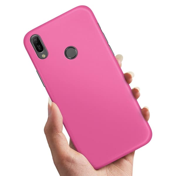 Huawei Y6 (2019) - Cover/Mobilcover Rosa