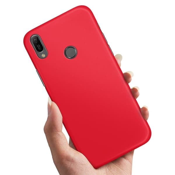 Huawei Y6 (2019) - Kuoret/Suojakuori Punainen
