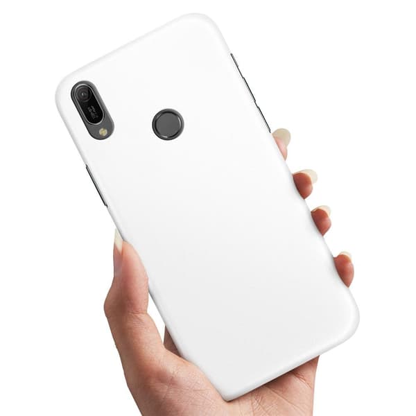 Huawei Y6 (2019) - Deksel/Mobildeksel Hvit