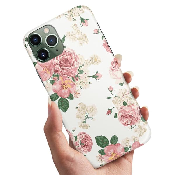 iPhone 11 - Deksel/Mobildeksel Retro Blomster