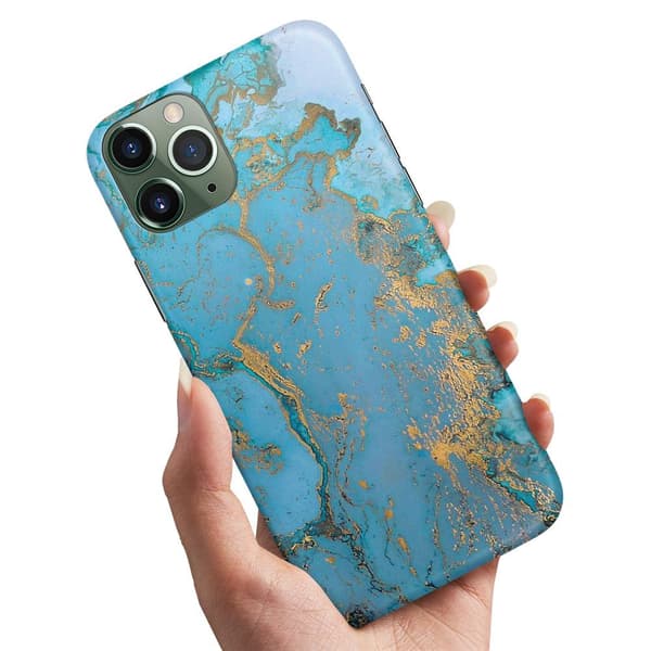 iPhone 12 Mini - Deksel/Mobildeksel Marmor