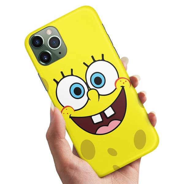 iPhone 12 Mini - Deksel/Mobildeksel Svampebob