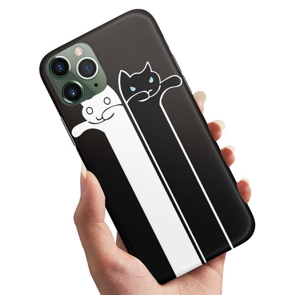 iPhone 12 Mini - Skal/Mobilskal Avlånga Katter