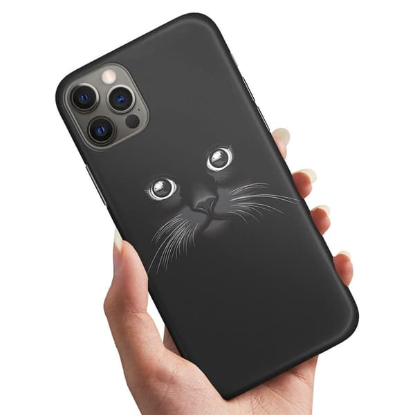 iPhone 13 - Skal/Mobilskal Svart Katt