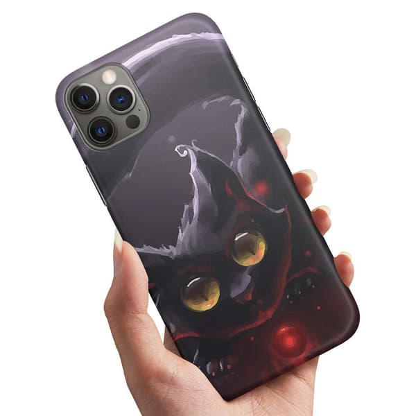 iPhone 13 - Skal/Mobilskal Svart Katt