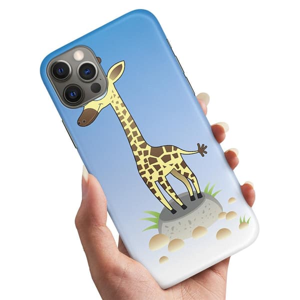 iPhone 13 Pro - Cover/Mobilcover Tegnet Giraf