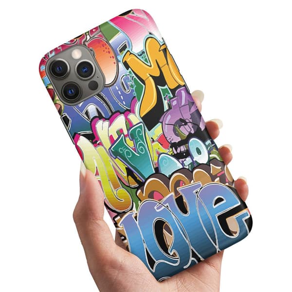 iPhone 13 Pro Max - Deksel/Mobildeksel Graffiti