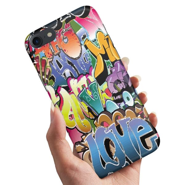 iPhone 5/5S/SE - Cover/Mobilcover Graffiti