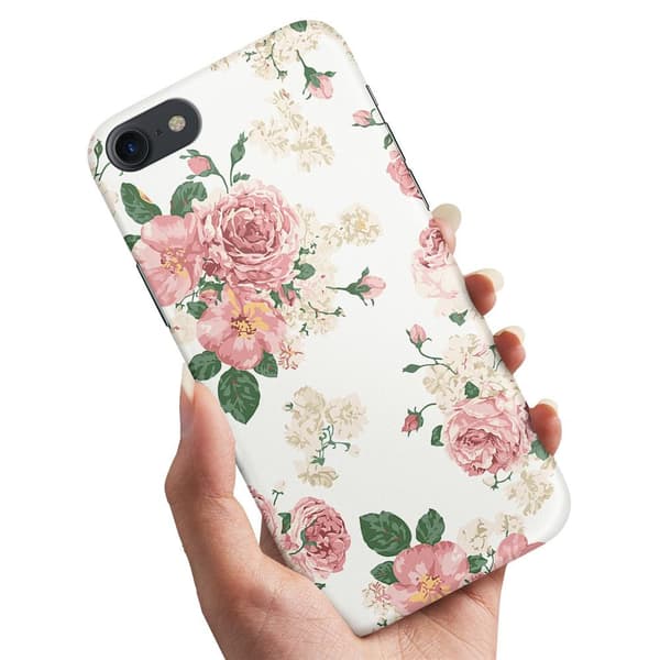 iPhone 6/6s - Cover/Mobilcover Retro Blomster
