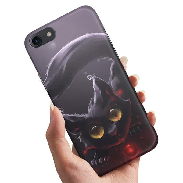 iPhone 6/6s - Cover/Mobilcover Sort Kat
