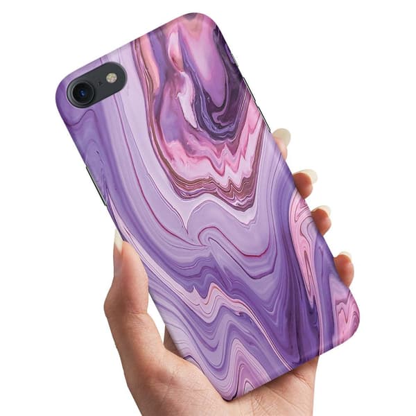 iPhone 7/8/SE - Deksel/Mobildeksel Marmor