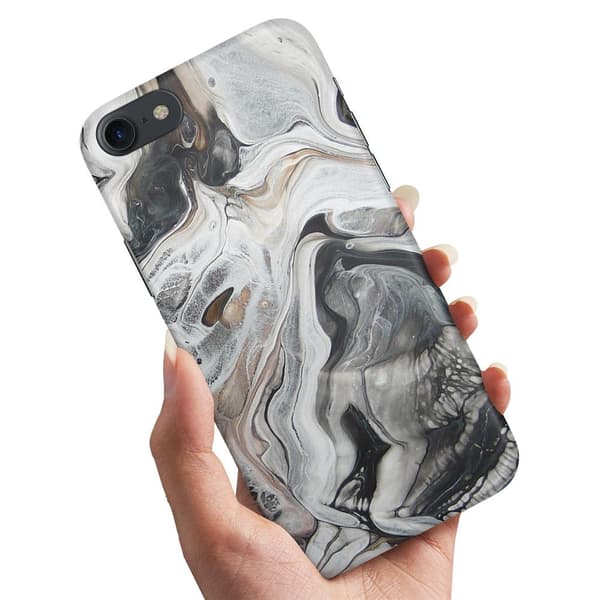 iPhone 7/8/SE - Deksel/Mobildeksel Marmor