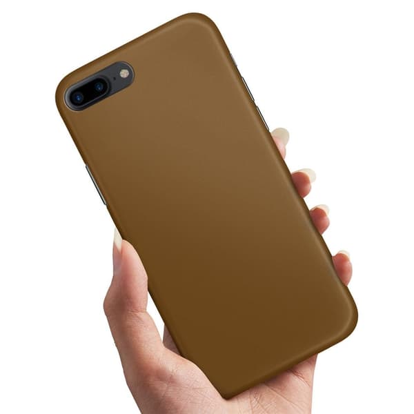 iPhone 7/8 Plus - Kuoret/Suojakuori Ruskea