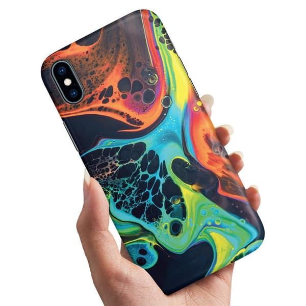 iPhone X/XS - Deksel/Mobildeksel Marmor