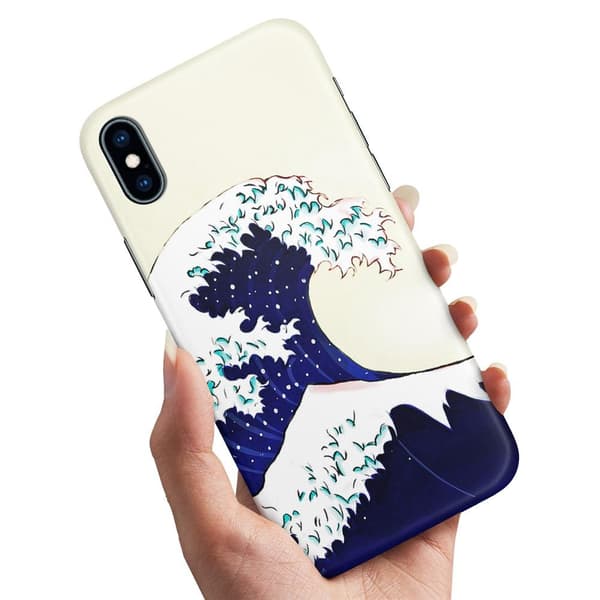 iPhone X/XS - Kuoret/Suojakuori Hyökyaalto