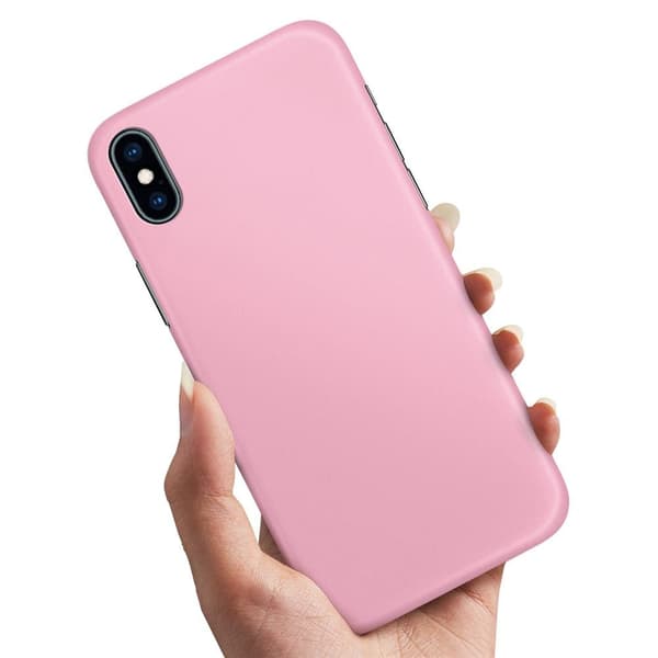 iPhone XR - Skal/Mobilskal Ljusrosa