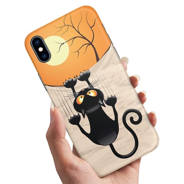 iPhone XR - Kuoret/Suojakuori Raapiva Kissa