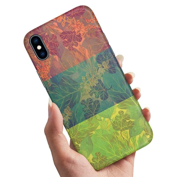 iPhone XR - Cover/Mobilcover Bladmønster