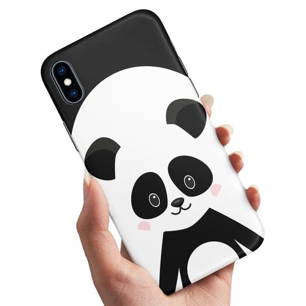 iPhone XR - Skal/Mobilskal Cute Panda