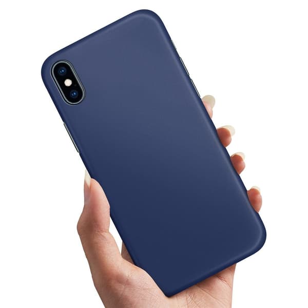 iPhone XS Max - Deksel/Mobildeksel Mørkblå