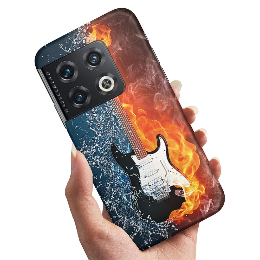 OnePlus 10 Pro - Skal / Mobilskal Vatten & Eld Gitarr