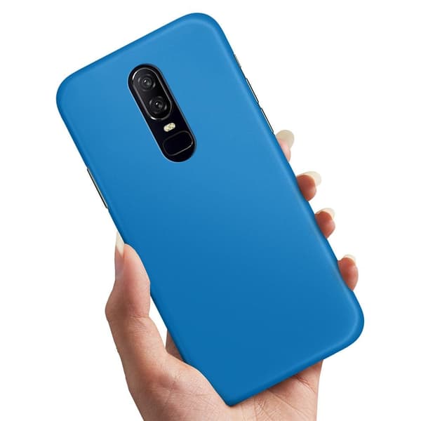OnePlus 7 - Cover/Mobilcover Blå