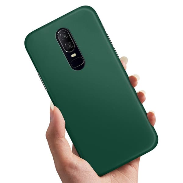 OnePlus 7 Pro - Cover/Mobilcover Mørkgrøn