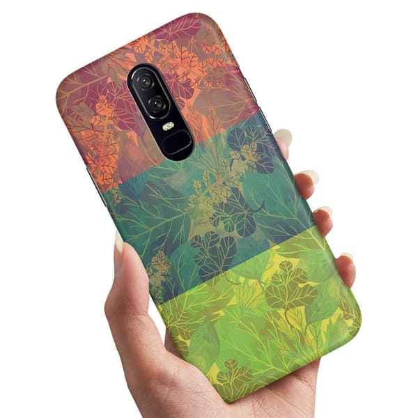 OnePlus 7 Pro - Skal/Mobilskal Lövmönster