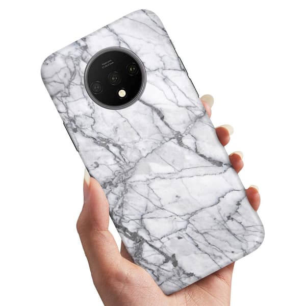 OnePlus 7T - Cover/Mobilcover Marmor