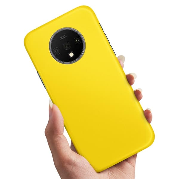 OnePlus 7T - Kuoret/Suojakuori Keltainen