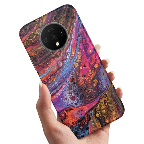 OnePlus 7T - Deksel/Mobildeksel Psykedelisk