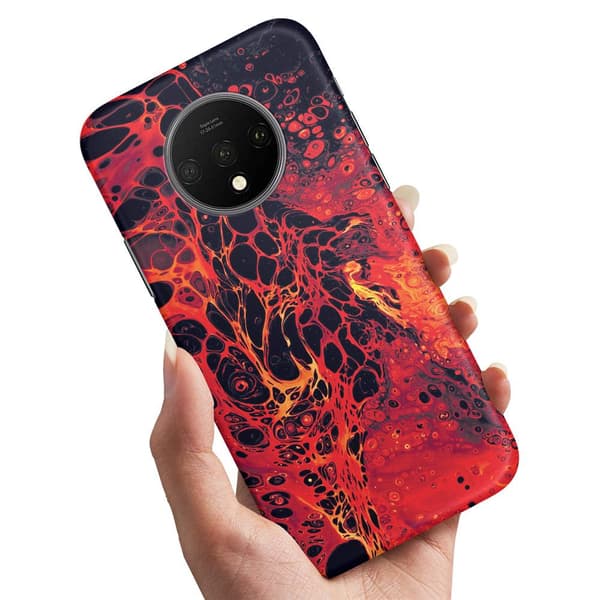 OnePlus 7T - Cover/Mobilcover Marmor