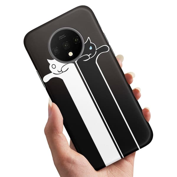 OnePlus 7T - Kuoret/Suojakuori Pitkänomaiset Kissat