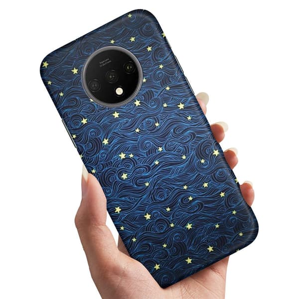 OnePlus 7T - Skal/Mobilskal Stjärnmönster