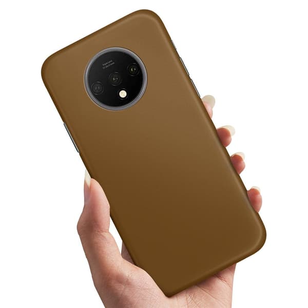 OnePlus 7T - Deksel/Mobildeksel Brun