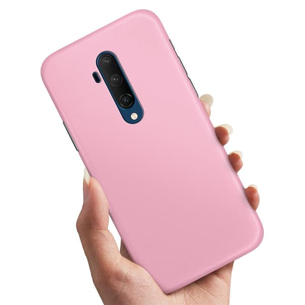 OnePlus 7T Pro - Deksel/Mobildeksel Lyserosa