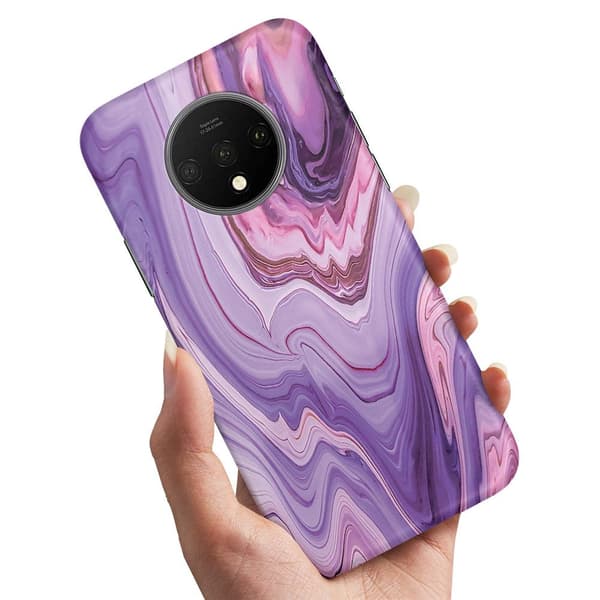 OnePlus 7T - Cover/Mobilcover Marmor