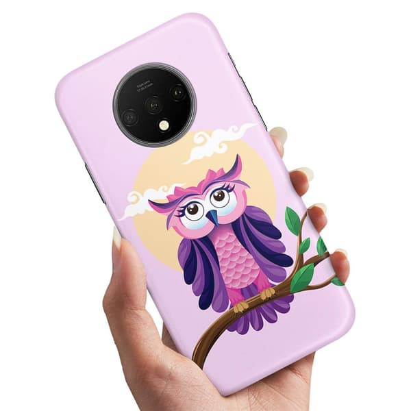 OnePlus 7T - Skal/Mobilskal Fin Uggla
