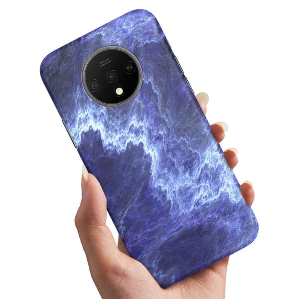OnePlus 7T - Cover/Mobilcover Marmor