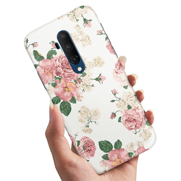 OnePlus 7T Pro - Kuoret/Suojakuori Retro Kukat