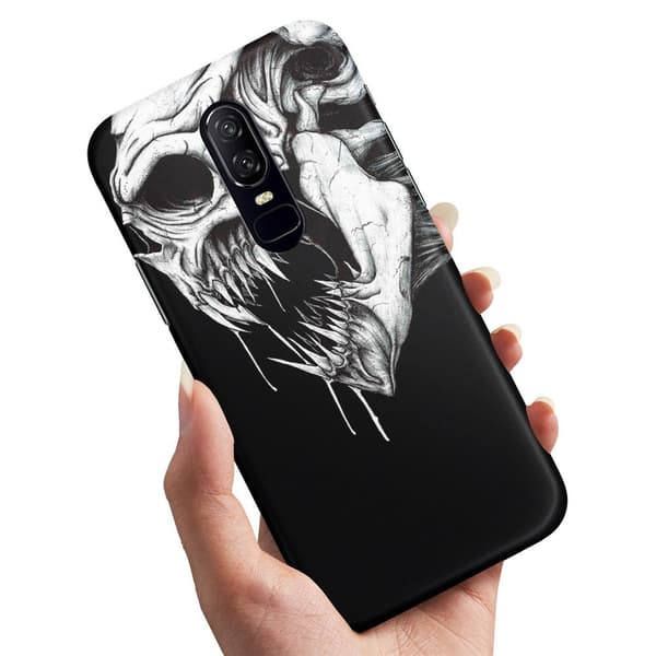 OnePlus 8 - Cover/Mobilcover Dødningehoved Monster