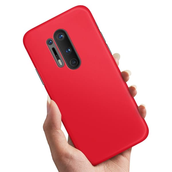 OnePlus 8 Pro - Deksel/Mobildeksel Rød