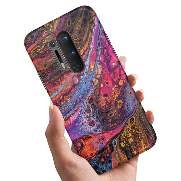 OnePlus 8 Pro - Deksel/Mobildeksel Psykedelisk
