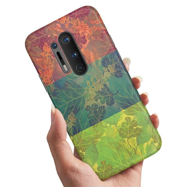 OnePlus 8 Pro - Cover/Mobilcover Bladmønster