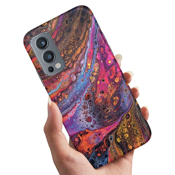 OnePlus Nord 2 5G - Cover/Mobilcover Psykedelisk