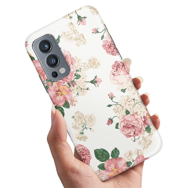 OnePlus Nord 2 5G - Deksel/Mobildeksel Retro Blomster