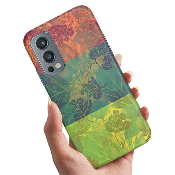 OnePlus Nord 2 5G - Cover/Mobilcover Bladmønster